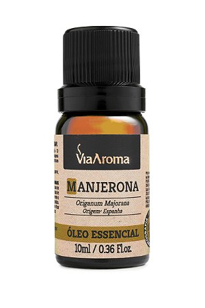 Óleo Essencial Manjerona - 10ml - Via Aroma