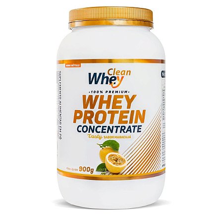 CLEAN WHEY PROTEIN CONCENTRATE 900G MARACUJA