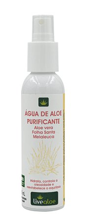 Água de Aloe Purificante - 120ml - Livealoe