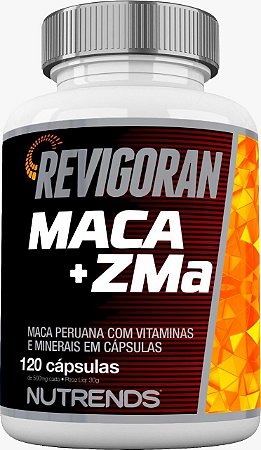 NUTRENDS REVIGORAN MACA+ZMA 120 CAPS