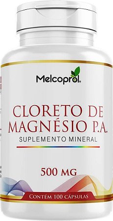 MELCOPROL CLORETO DE MAGNESIO P.A. 100 CAPS