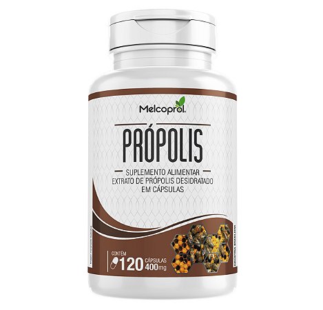 Propolis Extrato Desidratado - 120 Cápsulas - Melcoprol