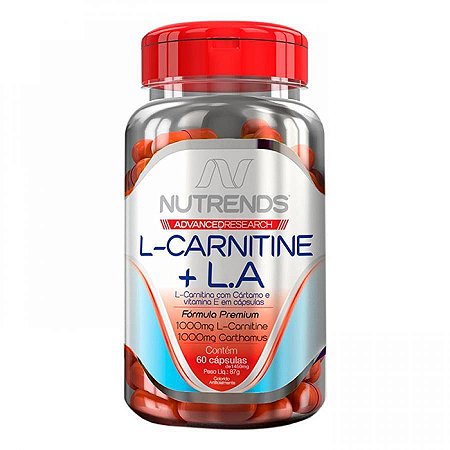 L-Carnitine + L.A - 60 Cápsulas - Nutrends