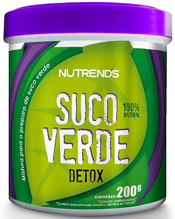 Suco Verde Detox - 200g - Nutrends