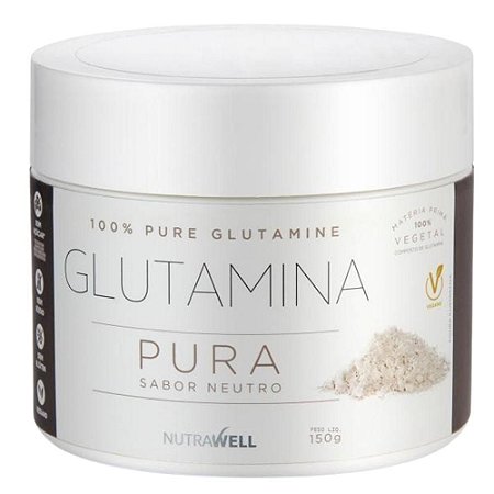 Glutamina Pura - Neutro - 150g - Nutrawell