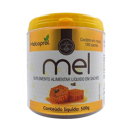 MELCOPROL MEL PURO EM SACHES POTE 500G