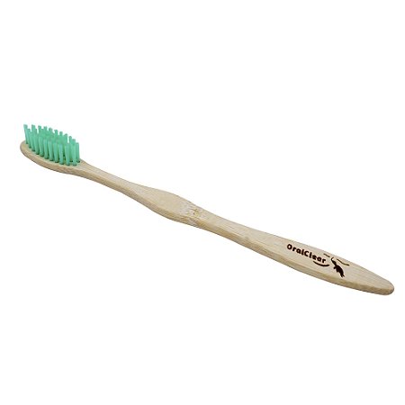 Escova Dental Ecobambu Adulto Verde - Oral Clear