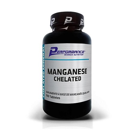 PERFORMANCE MANGANESE CHELATED 100 TABS