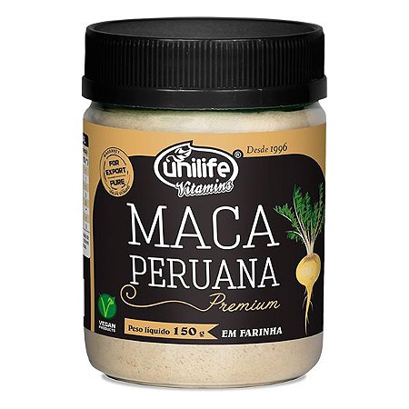 Maca Peruana Premium em Farinha - 150g - Unilife Vitamins