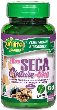Fibra Seca Cinture-line - 60 cápsulas - Unilife Vitamins