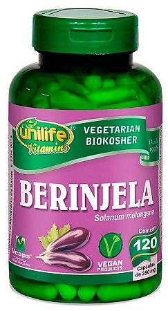 Berinjela - 120 cápsulas - Unilife Vitamins