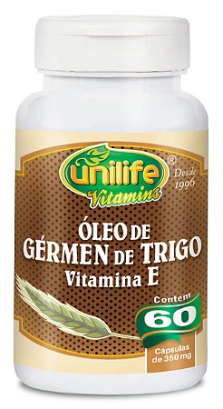 Óleo de Gérmen de Trigo - 60 cápsulas - Unilife Vitamins