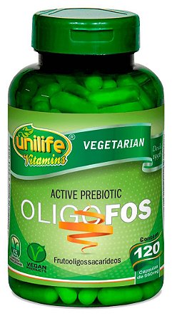 Oligo FOS - 120 cápsulas - Unilife Vitamins