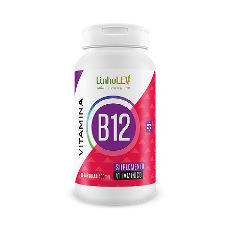 Vitamina B12 - 60 cápsulas - LinhoLEV