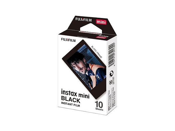 Filme Instax Mini Black - 10 fotos