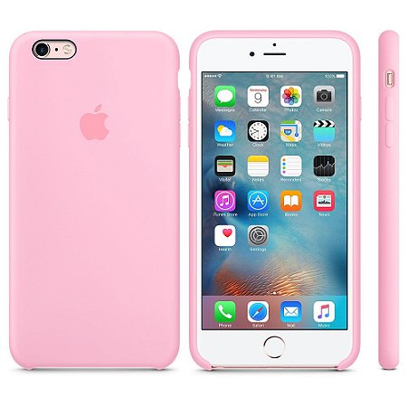 Capa Silicone Rosa Apple - TK cases