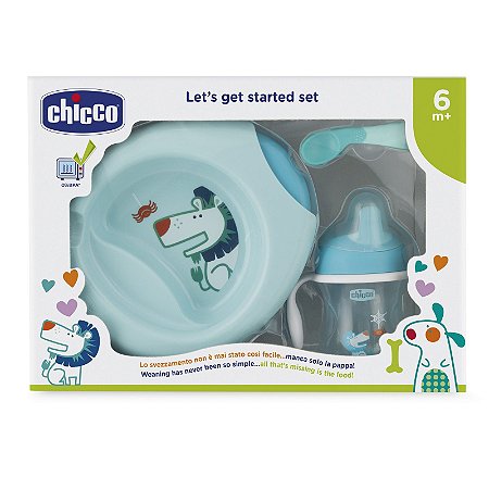 Kit De Alimentacao 6m Azul Chicco Sathler Baby Loja De Bebe