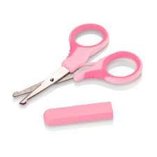 Tesoura para unhas Rosa - Multikids baby