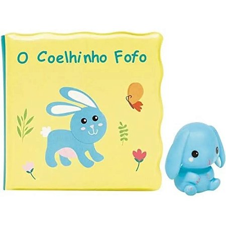 Kit Livrinho de Banho Coelhinho - Buba