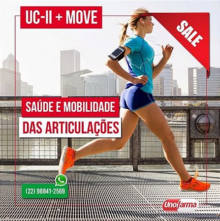 UC- LL + MOVE 30 CÁPSULAS - SAÚDE E MOBILIDADE DAS ARTICULAÇÕES