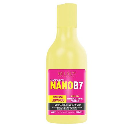 Condicionador NanoB7 Milady Cosméticos