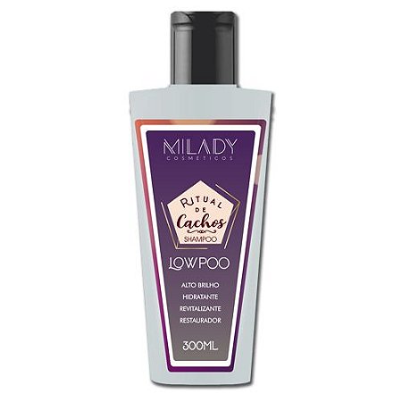 Shampoo Ritual de Cachos Milady Cosméticos