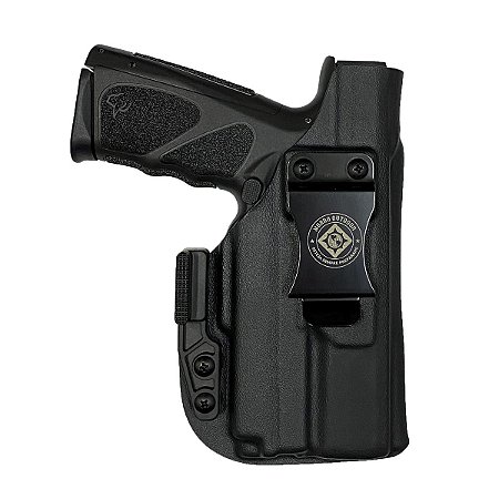 COLDRE KYDEX TAURUS TS9 COM LANTERNA OLIGHT MINI 2 - VELADO