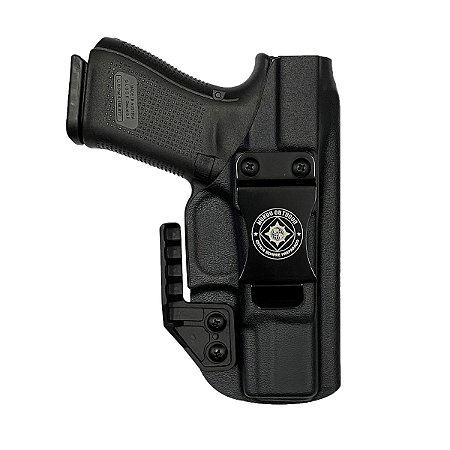 Coldre Kydex Glock G19 G19x G23 G25 G45 Com Flap - Velado