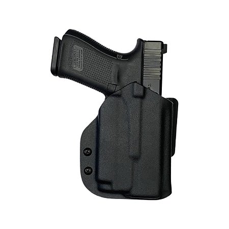 Coldre Kydex Glock G19 G19x G23 G25 G45 Com Olight Baldr Mini Ostensivo