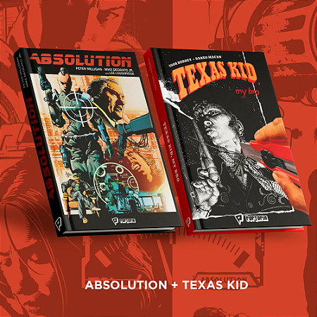 [Pré-Venda] COMBO Absolution com Bookplate+ Texas Kid, my bro