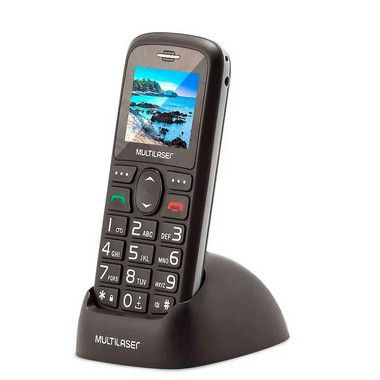 Celular Multilaser Vita 3G, Tela de 1.8´, Câmera, Lanterna, Botão SOS, Bluetooth, Rádio FM - P9091