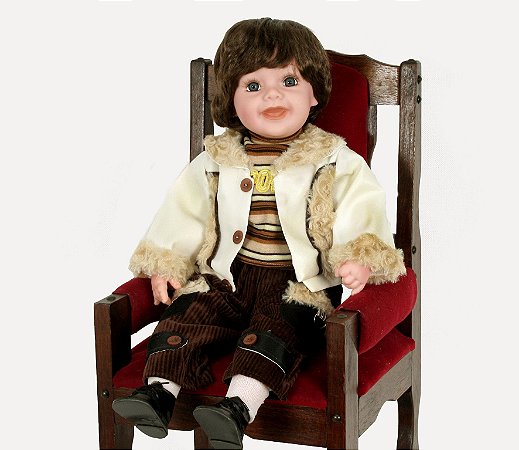 Boneca Importada Little Children 601Z menino