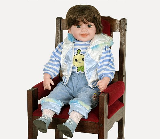 Boneca Importada Little Children 601Q menino