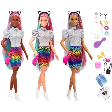 Conjunto Colegial Bebê Infantil Barbie Roupa Barbie Menina