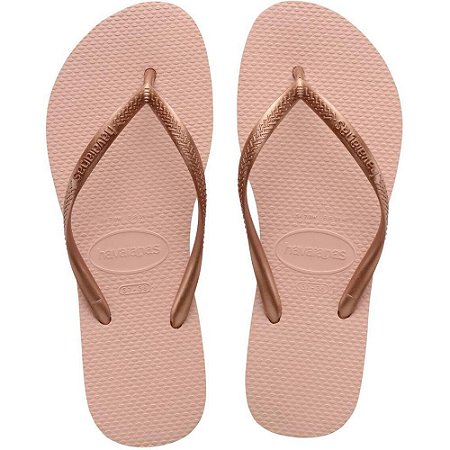 Chinelo Havaianas Feminino SLIM 33/4 Rosa Ballet