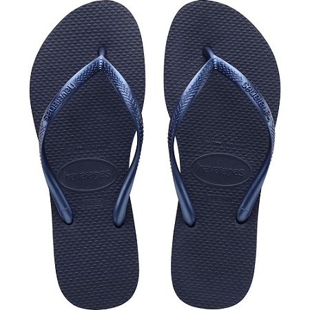 Chinelo Havaianas Feminino SLIM 39/0 Marinho
