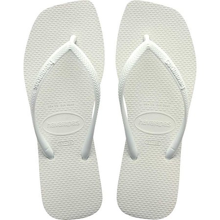 Chinelo Havaianas Feminino SLIM Square 35/6 Branco