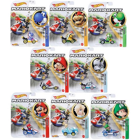 Hot Wheels Colecionavel Mario KART Réplica 1:64 (S)
