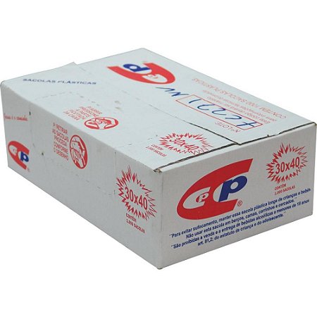 Sacola Plastica 30X40 C/1000 Unidades