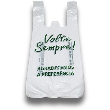 Sacola Plastica 38X50 Volte Sempre C/600 Unida