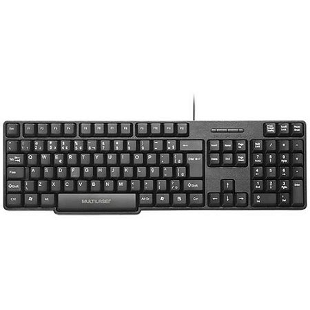 Teclado PS2 SLIM Preto