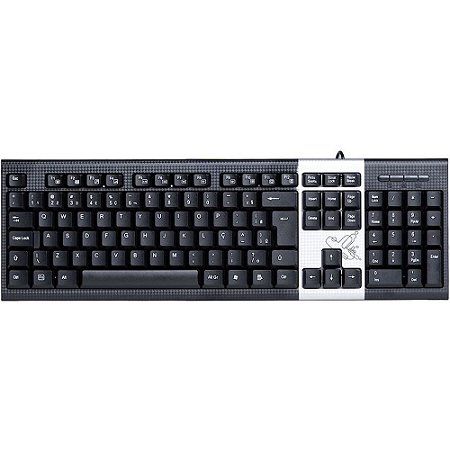 Teclado USB Standard 2.0 Preto