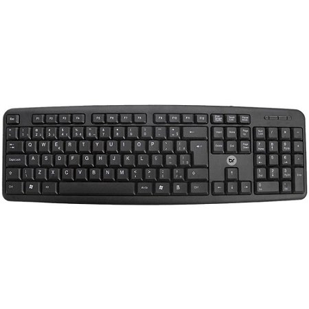 Teclado PS2 Minidin Preto