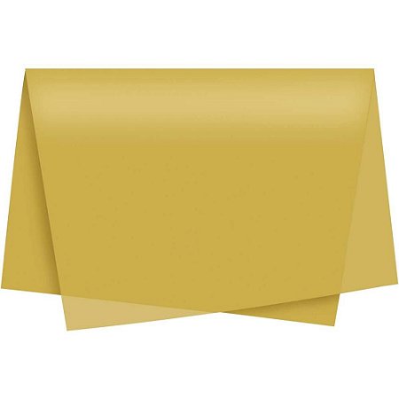 Papel de Seda Ouro 49X69CM