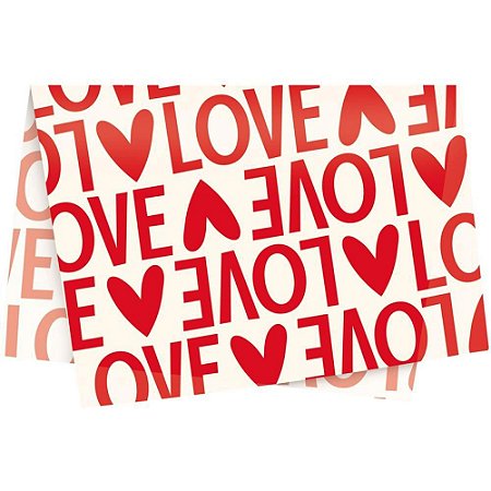 Papel de Seda Love ON TOP 49X69CM