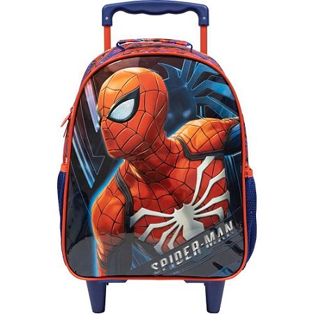 Mochila Infantil com Rodinha SPIDER-MAN R