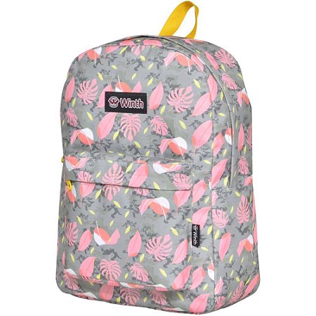 Mochila Juvenil Folhas (S)