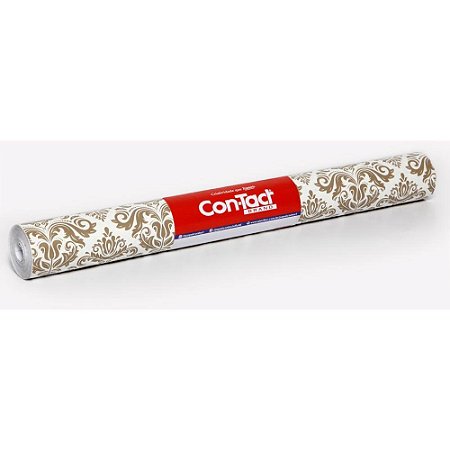 Contact Decorado 45CMX10M Arabesco Bronze