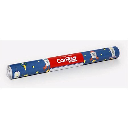 Contact Decorado 45CMX10M Foguete Espacial