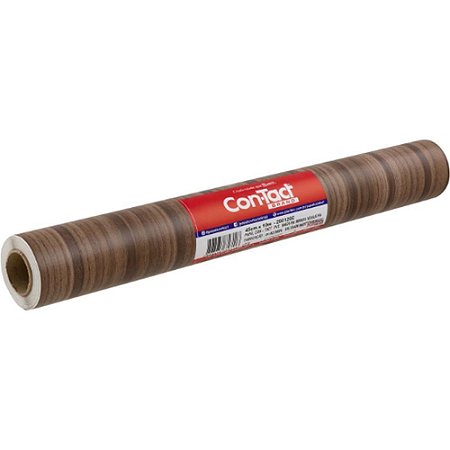 Contact Decorado 45CMX10M Madeira Ripada Texturizada